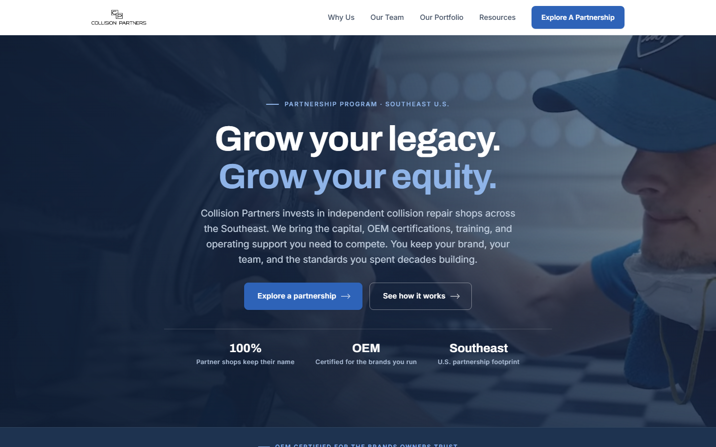 Navy marquee concept